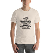 Load image into Gallery viewer, I'm an May girl - i was born with my heart Unisex T-Shirt